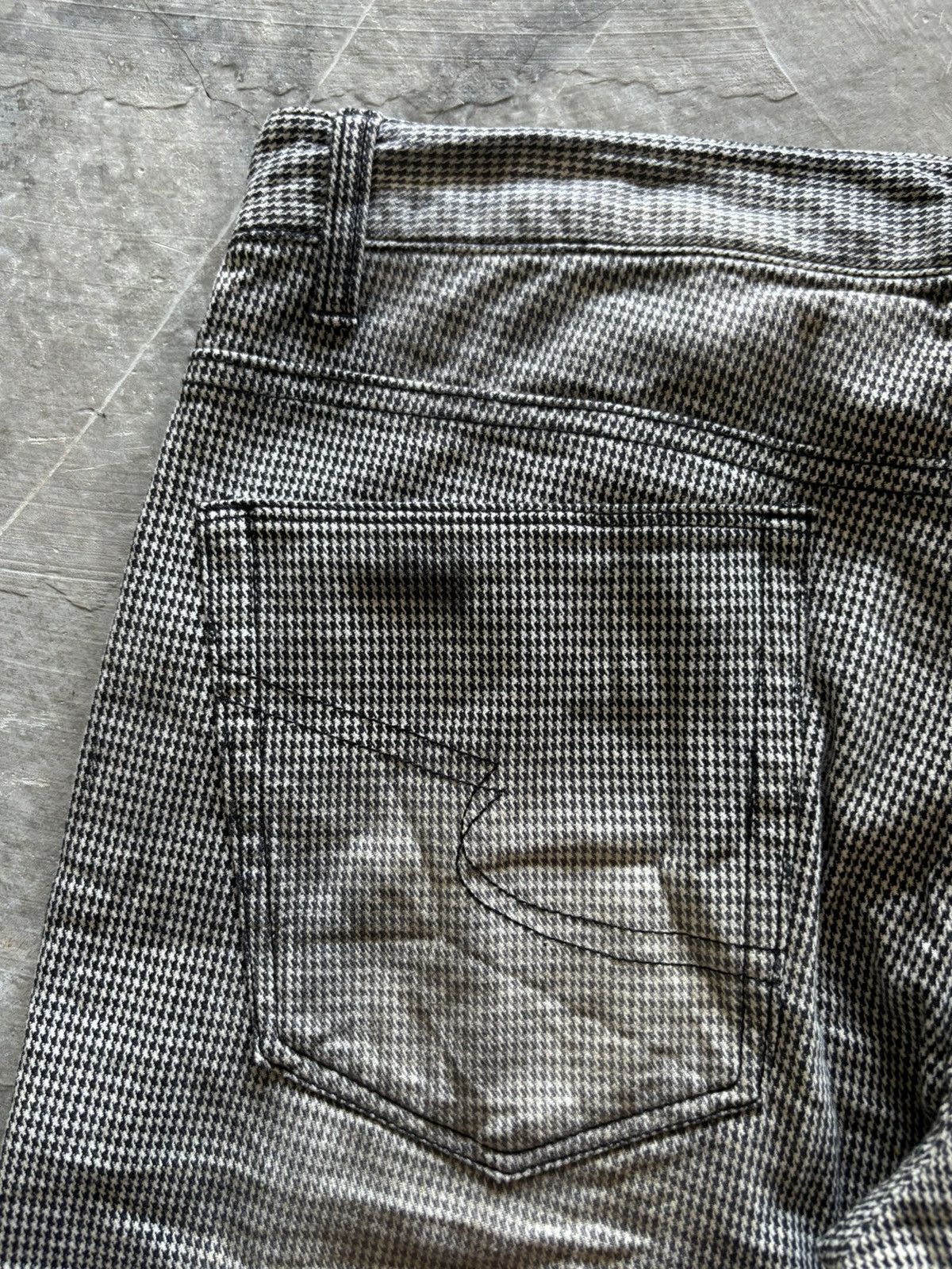 20471120 × Hysteric Glamour × semanticdesign SEMANTIC DESIGN WAXED WHISKERED PUNK STUDDED SKULL GOTHIC Size US 33 - 15 Thumbnail