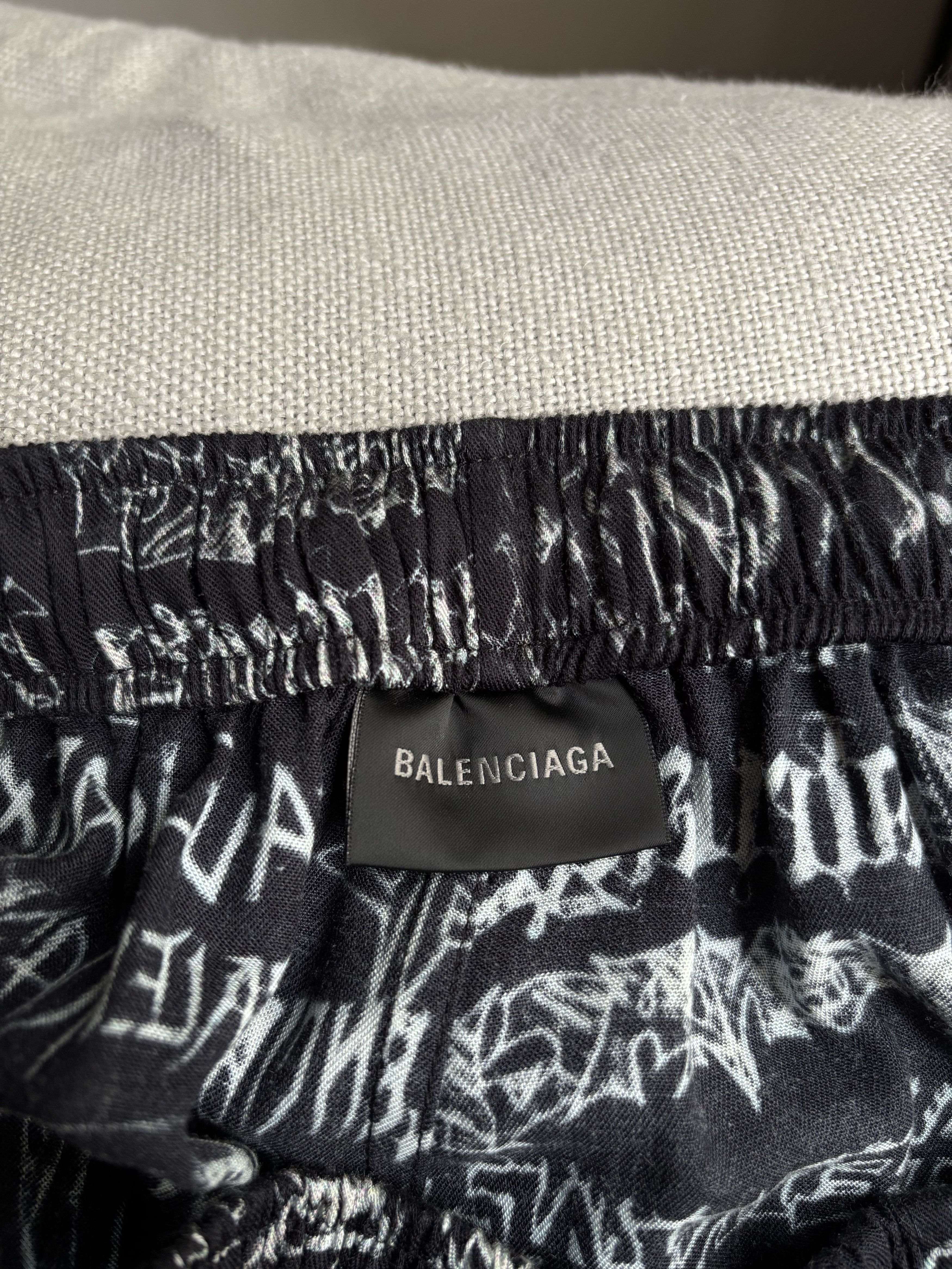 Balenciaga Pyjama pants diy metal Size US 36 / EU 52 - 6 Thumbnail