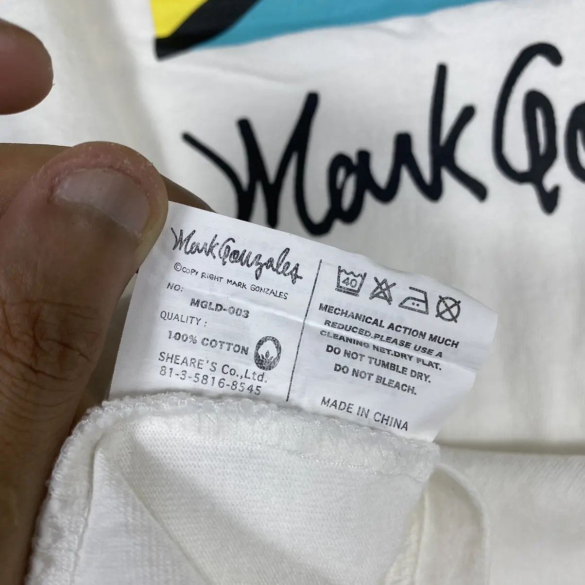 Japanese Brand MARK GONZALES Street Artist Skater Pop Art Graphic Logo Tee Size US M / EU 48-50 / 2 - 9 Thumbnail