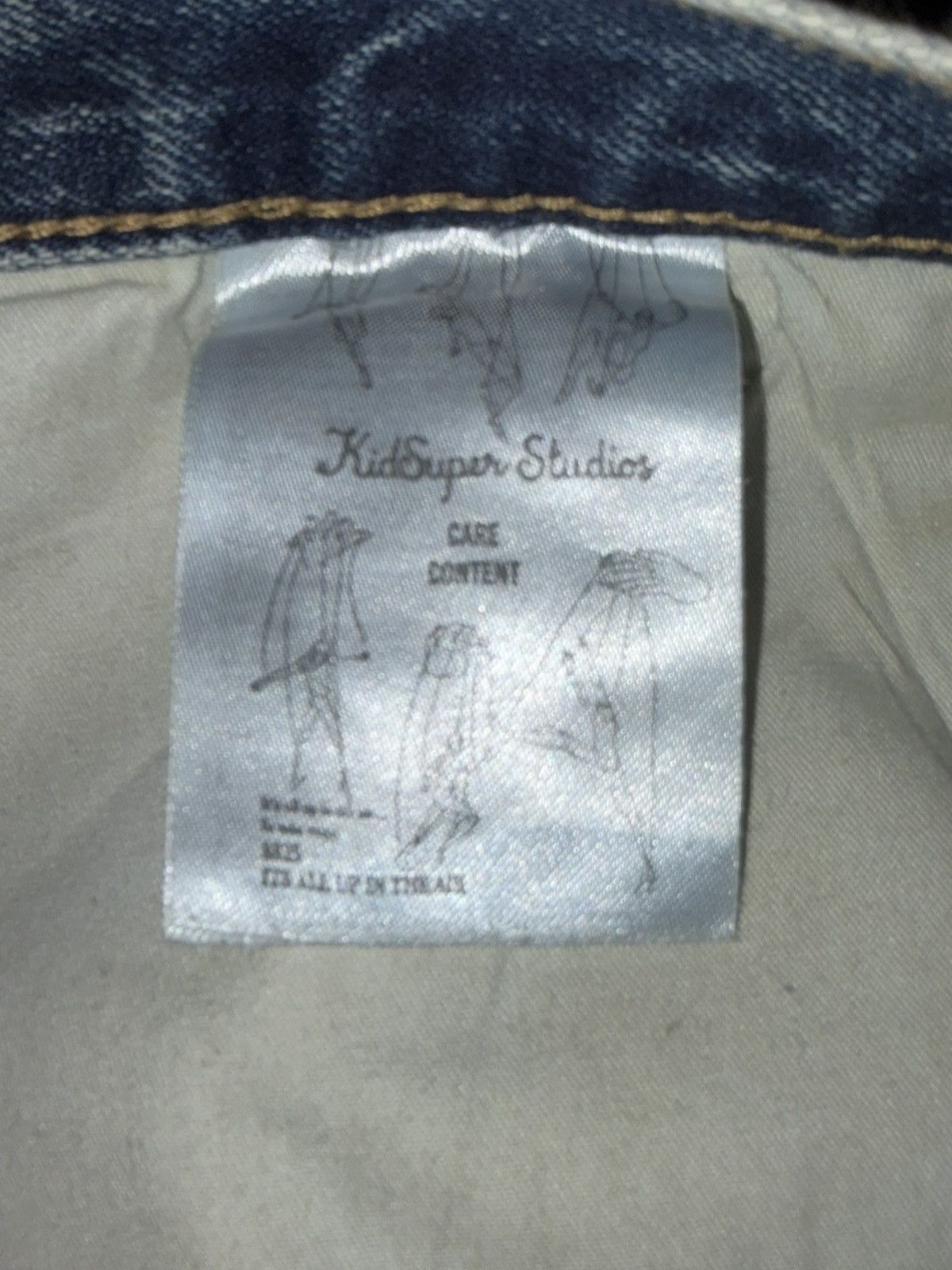 KidSuper KidSuper RhineStone Face Jeans Size US 36 / EU 52 - 10 Thumbnail