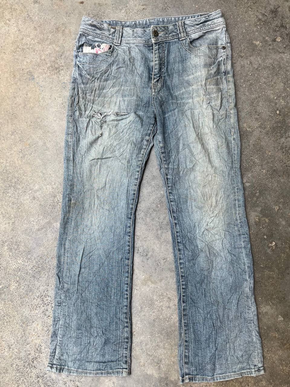 Japanese Brand VINTAGE JAPANESE BRAND RARE DISTRESSED STYLE Size US 34 / EU 50 - 5 Thumbnail