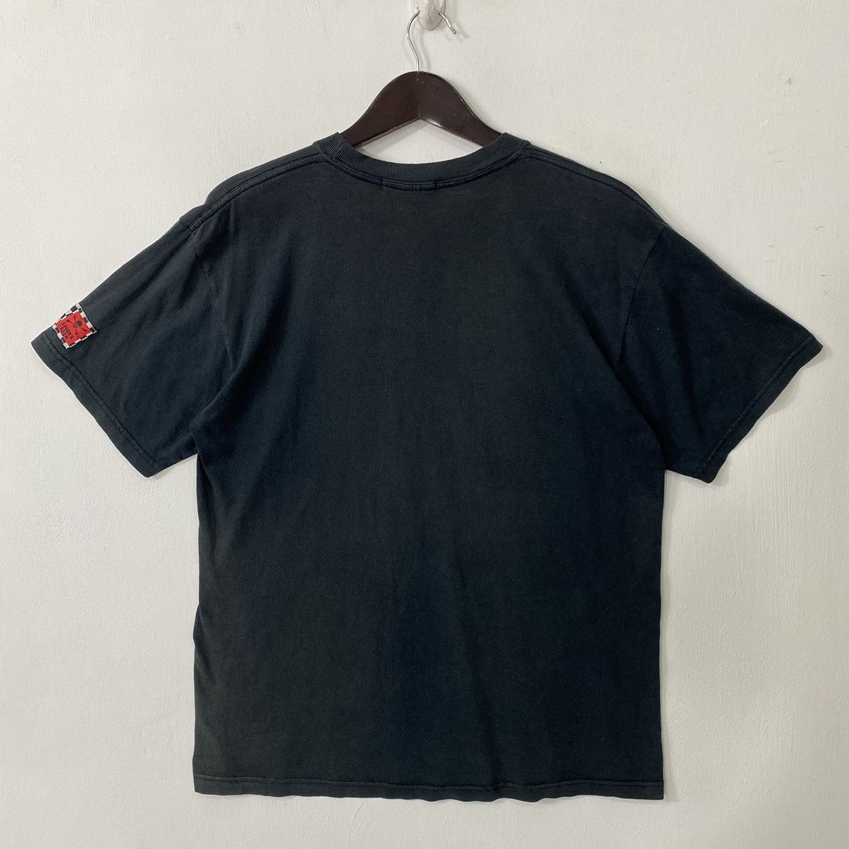 Japanese Brand VINTAGE LOVERS ROCK superlovers sunfaded NEW WAVE skull tee Size US L / EU 52-54 / 3 - 4 Thumbnail