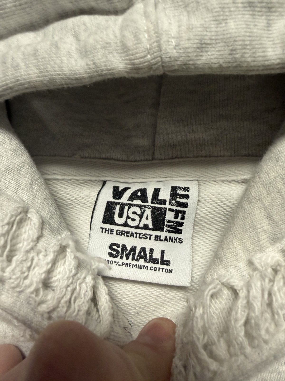 Vale Vale white chain hoodie Size US S / EU 44-46 / 1 - 4 Thumbnail