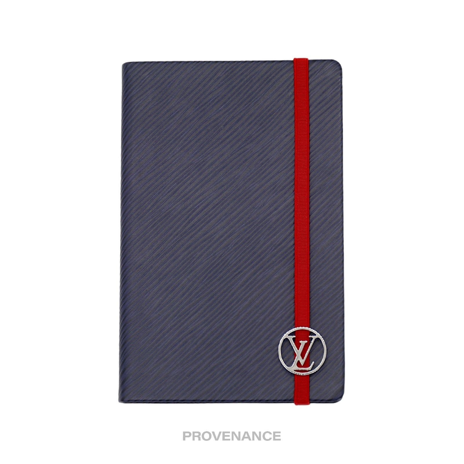 image of Louis Vuitton Gustave Pm Lv Notebook - Blue Marine Epi, Men's