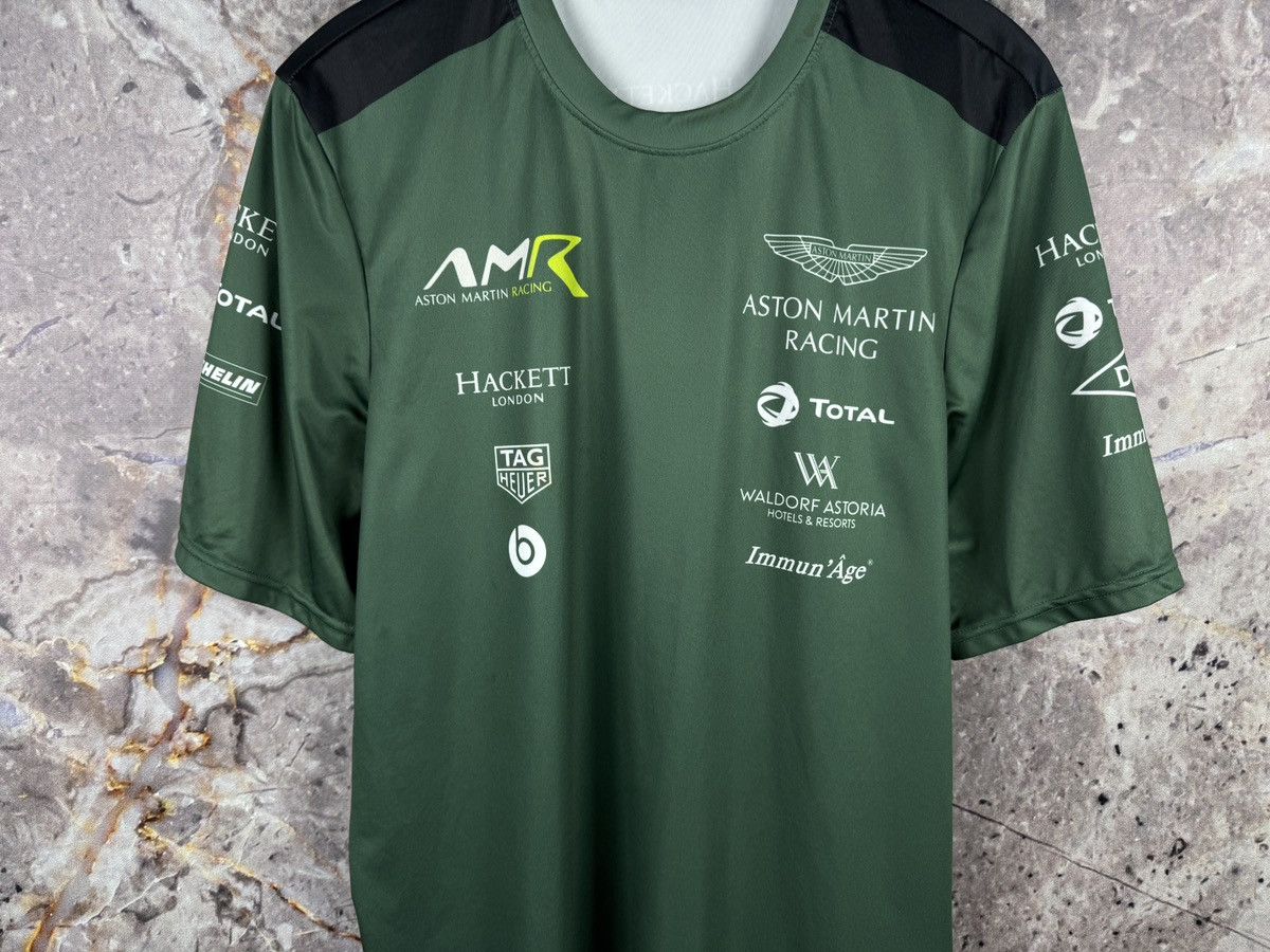 Other Aston Martin Racing Team Shirt Hackett London Green Black Size US XL / EU 56 / 4 - 3 Thumbnail