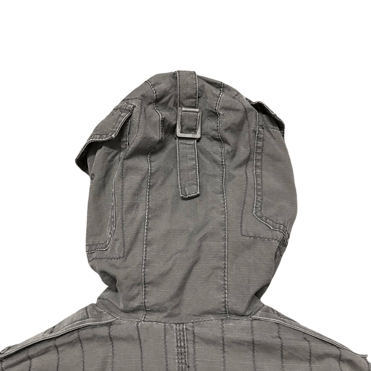 G-Star Vintage G Star Raw Denim 3301 Tactical Fur Hooded Jacket Size US XS / EU 42 / 0 - 24 Thumbnail