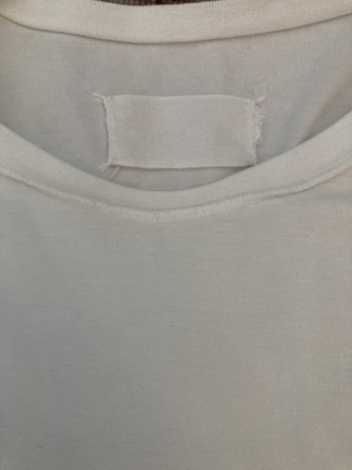 Maison Margiela Martin Margiela White Longline Long Sleeve Top Back Slit Size L / US 10 / IT 46 - 5 Thumbnail