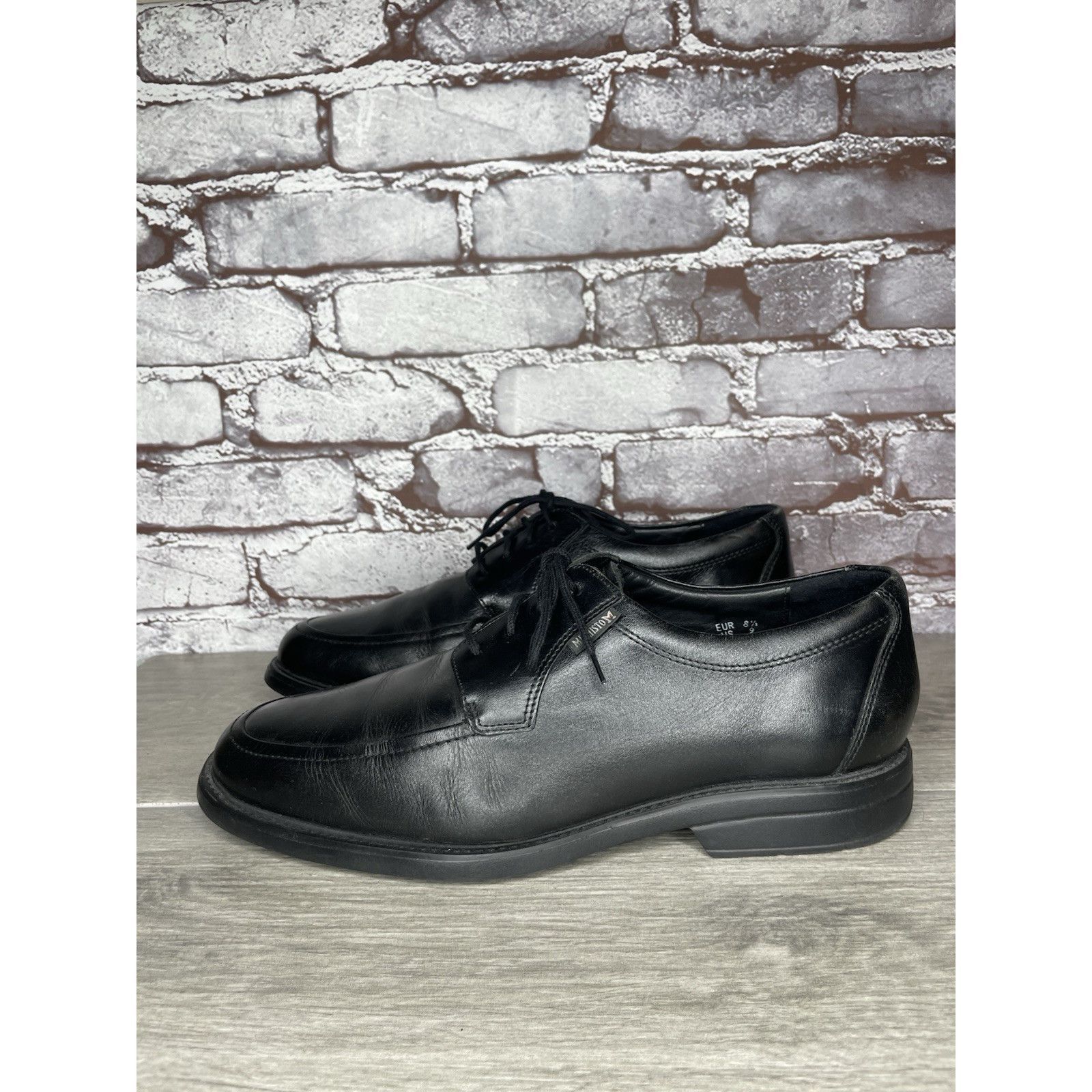 Mephisto Mephisto Air-Jet Black Leather Comfort Oxfords Casual Shoes Size US 9 / EU 42 - 1 Thumbnail