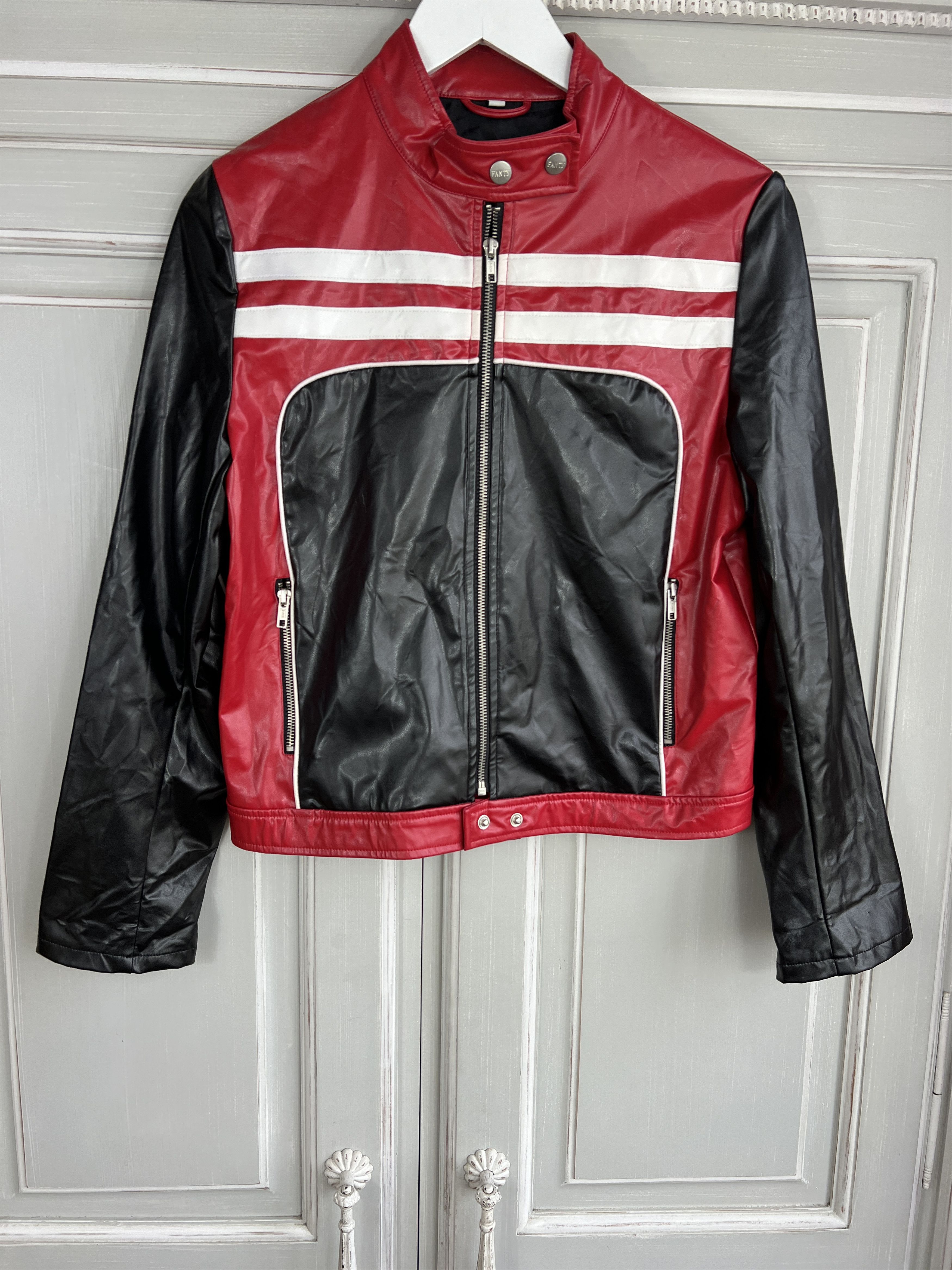 Other MOTO JACKET WOMEN`S Y2K STYLE 90`S Size M / US 6-8 / IT 42-44 - 1 Thumbnail