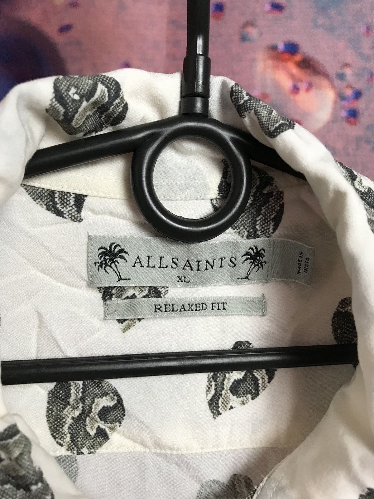 Designer Allsaints luxury streetwear shirt Size US XL / EU 56 / 4 - 3 Thumbnail