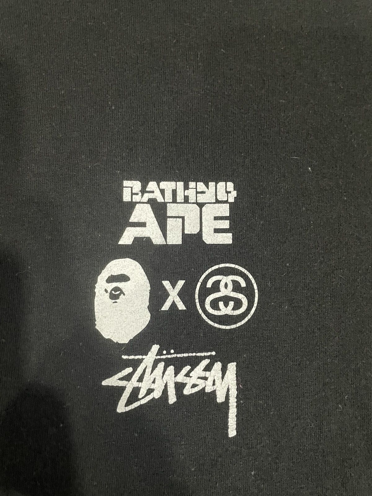 Bape × Stussy 🔥🔥Bape x Stussy Survival of the Fittest Tee🔥🔥 Size US L / EU 52-54 / 3 - 3 Thumbnail