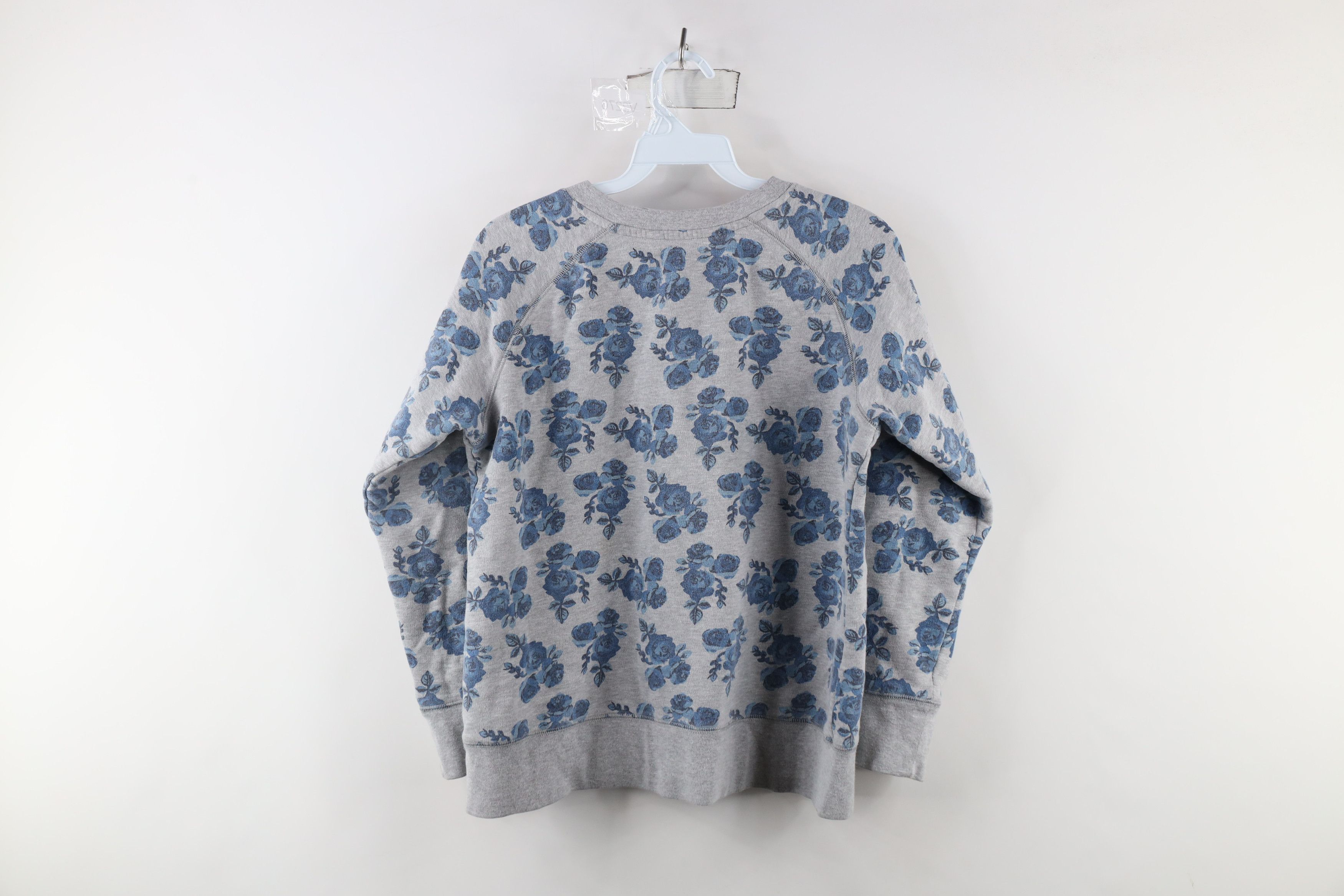 The North Face × Vintage The North Face Out All Over Print Flower Crewneck Sweatshirt Size M / US 6-8 / IT 42-44 - 8 Thumbnail
