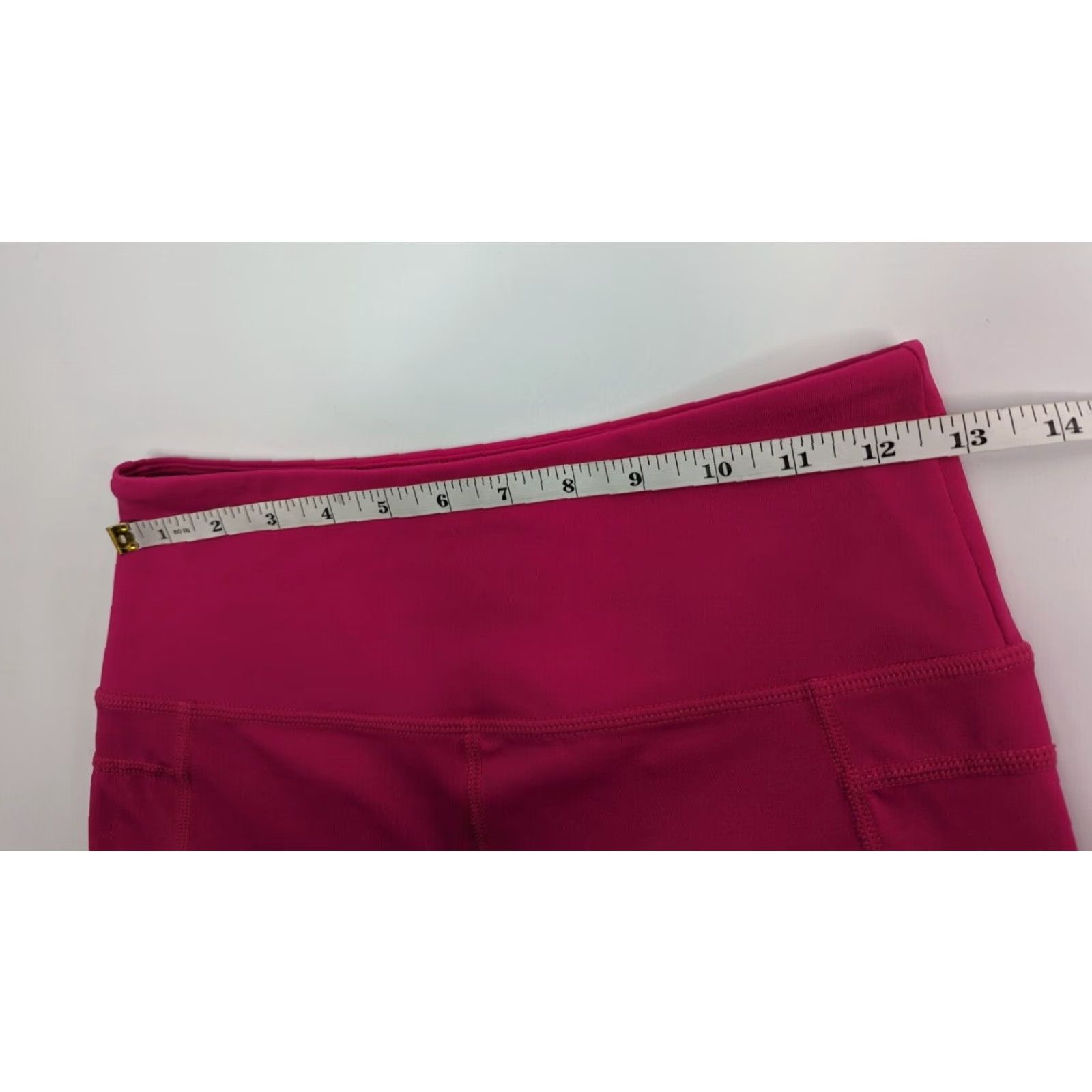 Pinko ZYIA Active Light n Tight Capri 20” Size 6-8 Pink Hot Pink Women's Capri Leggings Skinny 20” Length CrossFit Yoga Running Gym & Training Size ONE SIZE - 7 Thumbnail