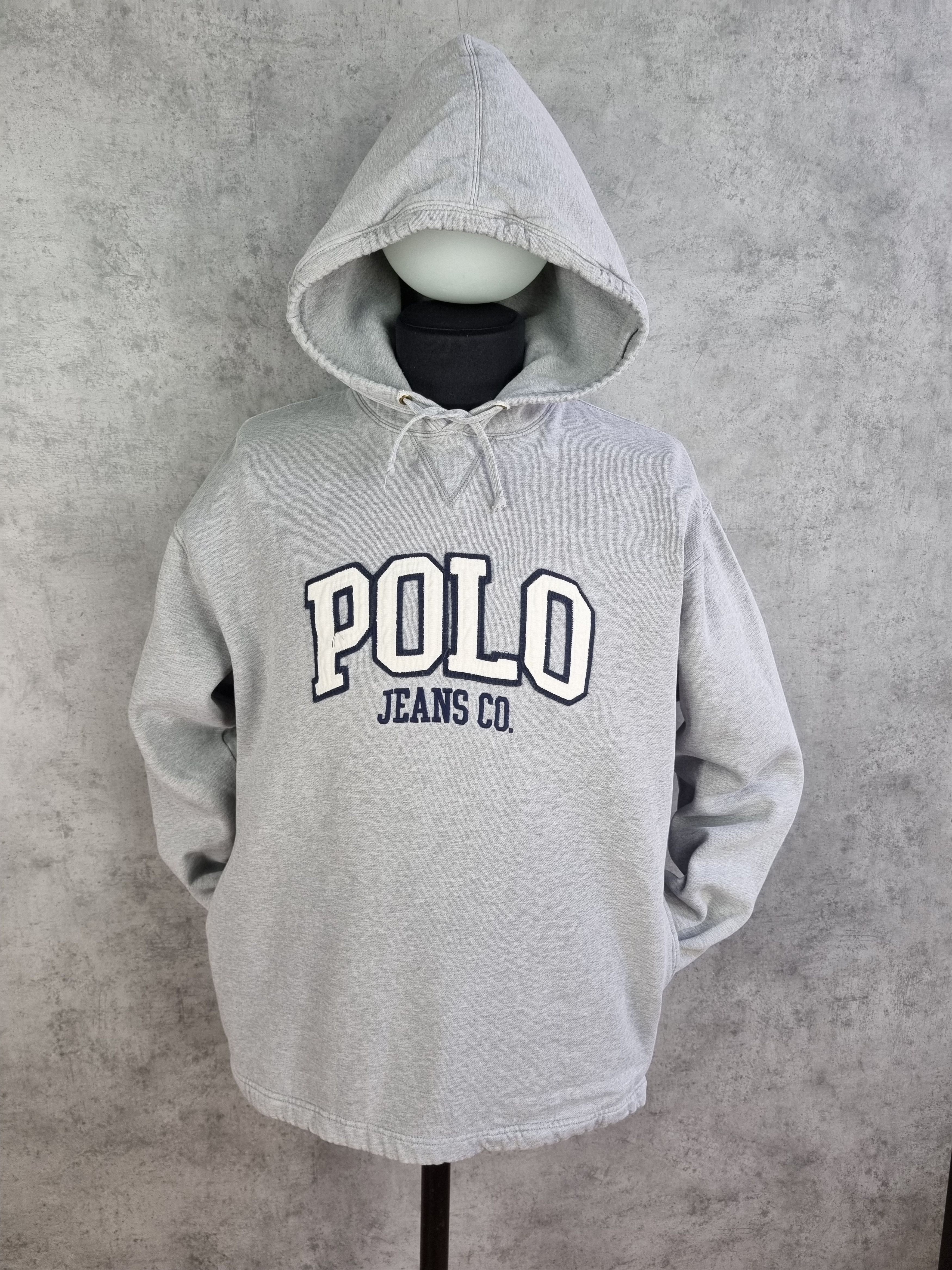 Polo Ralph Lauren × Vintage Polo Sport Ralph Lauren Relaxed Fit Spellout BigLogo Hoodie Size US L / EU 52-54 / 3 - 21 Thumbnail
