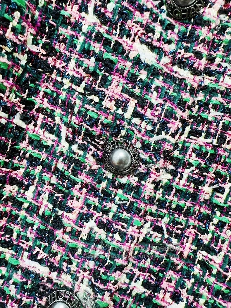 Chanel Chanel 19P early spring pink purple green mixed colour two Size XS / US 0-2 / IT 36-38 - 5 Thumbnail