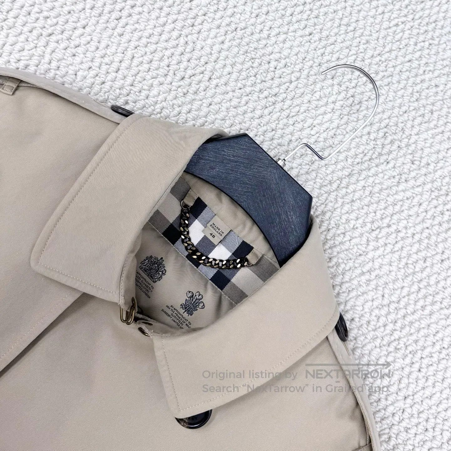 Burberry Burberry Double Crown Sandringham Double-Breasted Check Li Size US M / EU 48-50 / 2 - 3 Thumbnail