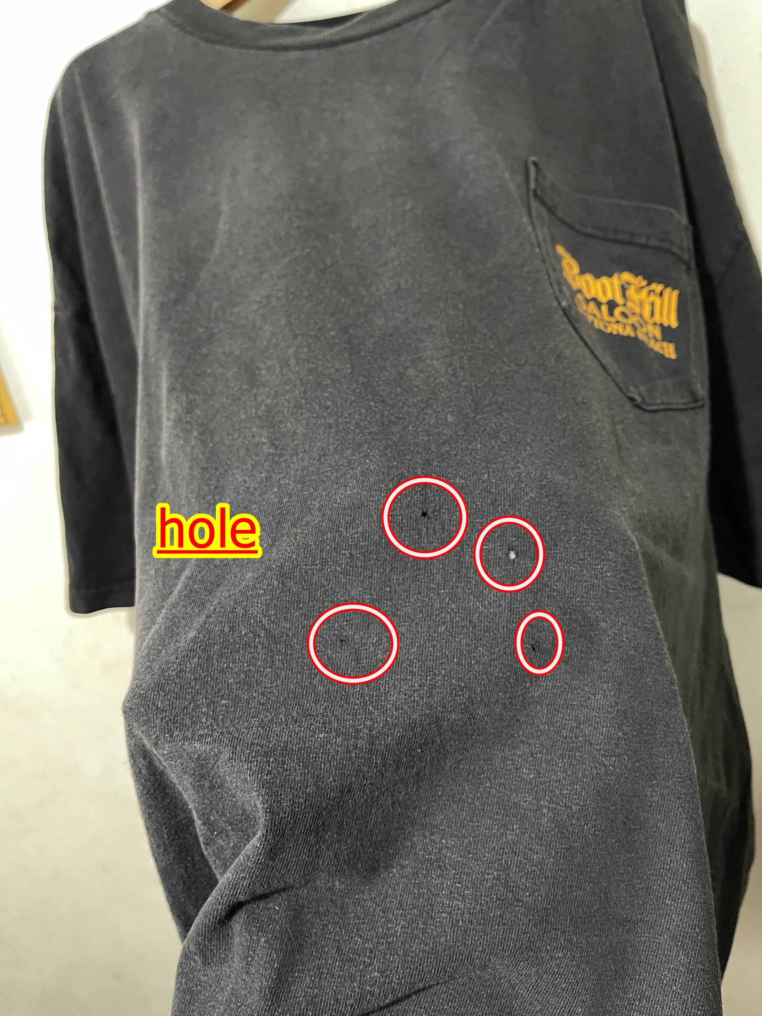 Daytona × Harley Davidson × Vintage Vintage 2001 Biketoberfest Boot Hill Saloon Pocket Tee Size US XXL / EU 58 / 5 - 6 Thumbnail