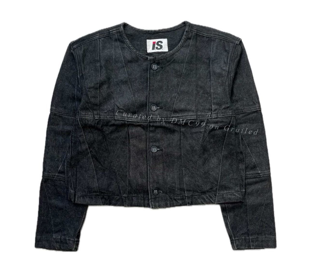 Vintage Vintage Issey Miyake 1980s Sport Cropped Denim Jacket Size M / US 6-8 / IT 42-44 - 1 Thumbnail