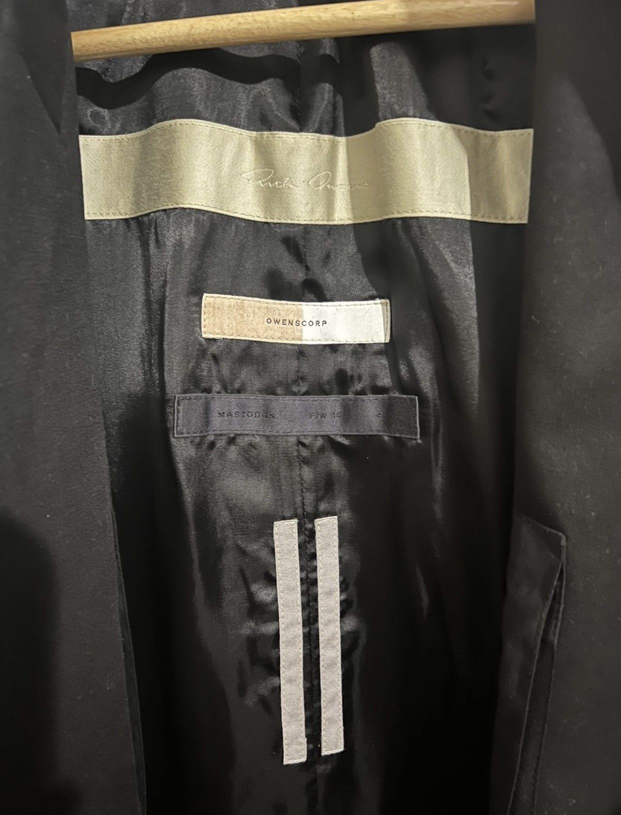 Rick Owens Rick Owens F/W16 JMF coat Size US M / EU 48-50 / 2 - 6 Thumbnail