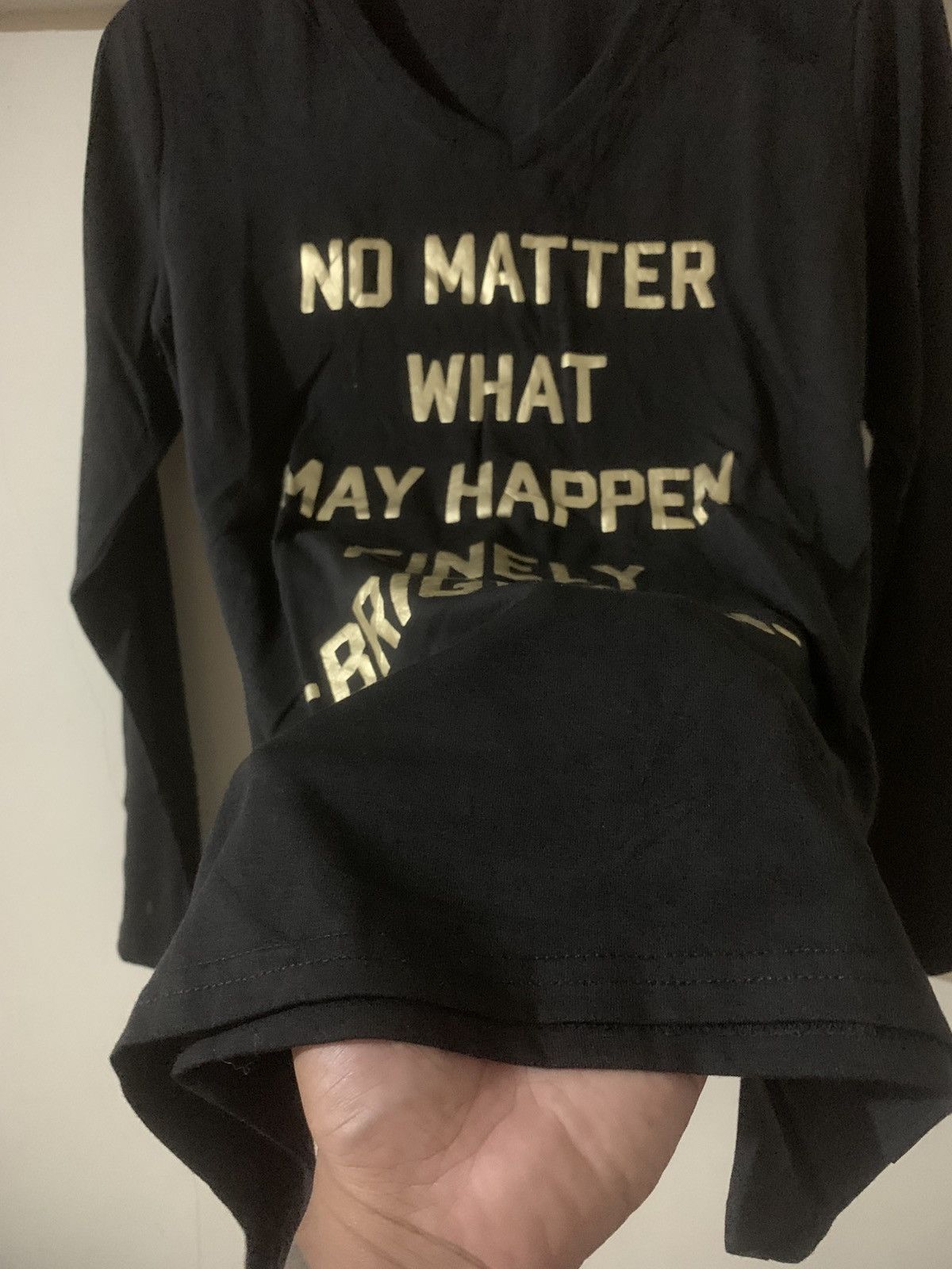 Japanese Brand Japanese AvailMode Poem LongSleeve quote tee Shirt Size US L / EU 52-54 / 3 - 4 Thumbnail