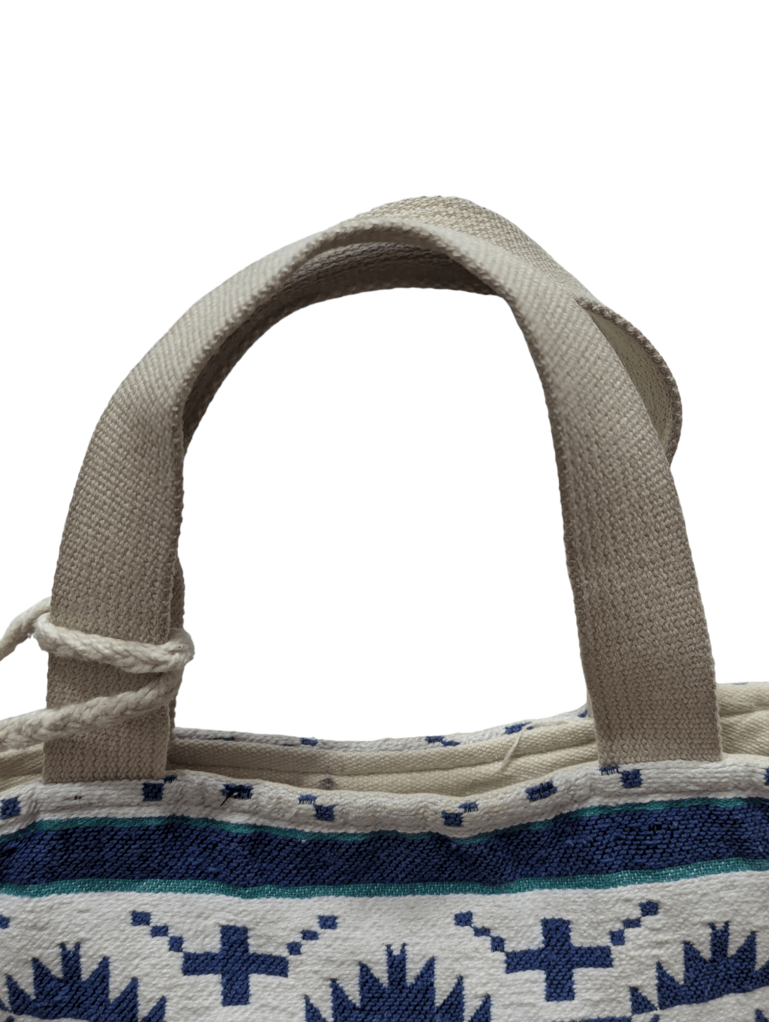 Native × Pendleton Pendelton Navajo Small Tote Bag (BLUE) Size ONE SIZE - 5 Thumbnail