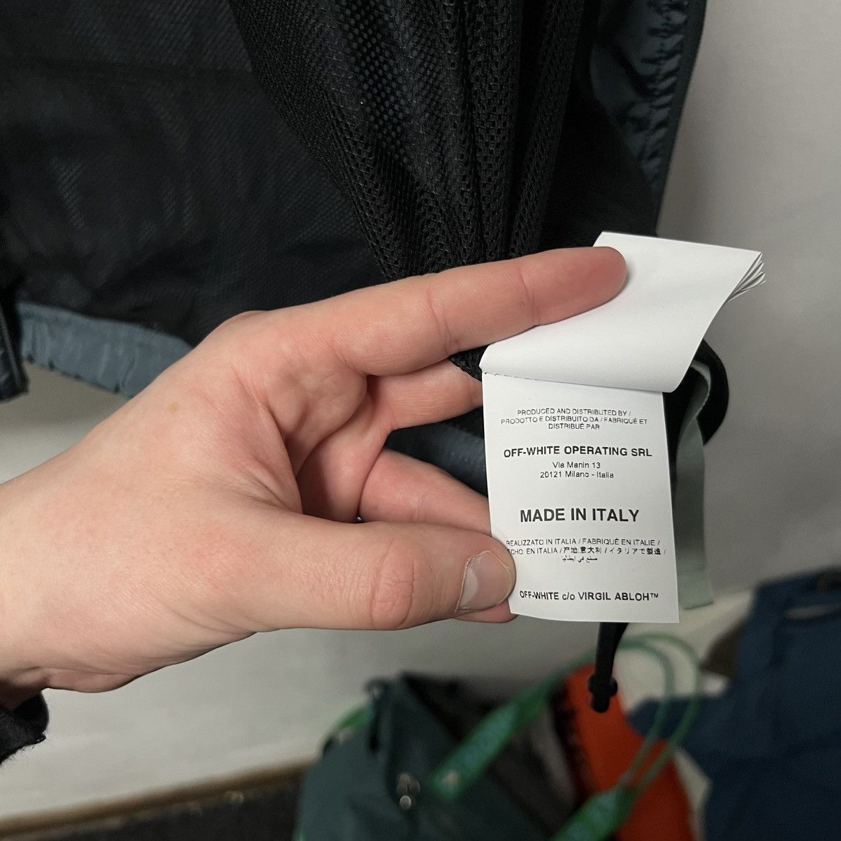 Off-White Off White Light Nylon Track jacket Size US S / EU 44-46 / 1 - 12 Thumbnail