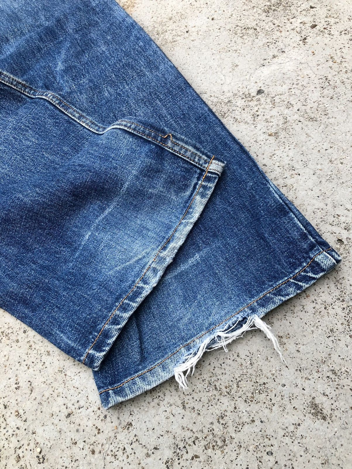 Polo Ralph Lauren VINTAGE POLO JEANS DISTRESSED DENIM Size US 28 / EU 44 - 6 Thumbnail