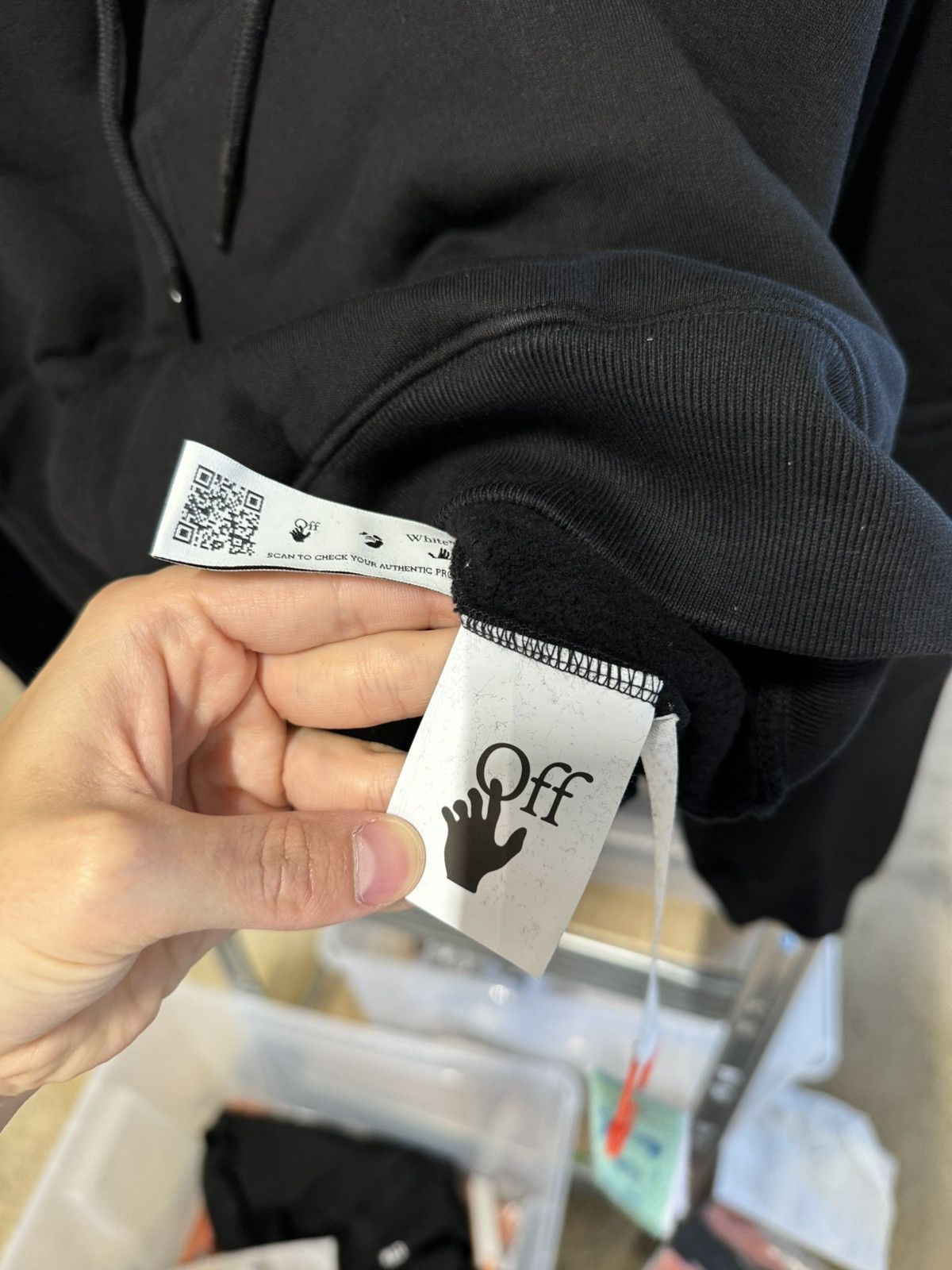 Off-White Off-White Caravaggio Crowning Hoodie NEW 800$ Size US S / EU 44-46 / 1 - 4 Thumbnail