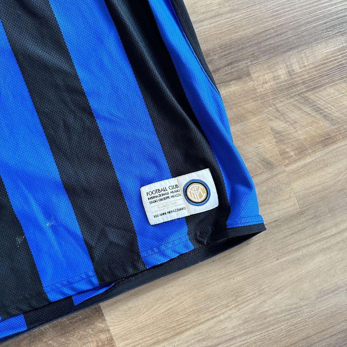 Nike × Vintage INTER MILAN 2007/2008 HOME SHIRT NIKE SOCCER JERSEY SIZE XL Size US XL / EU 56 / 4 - 2 Thumbnail