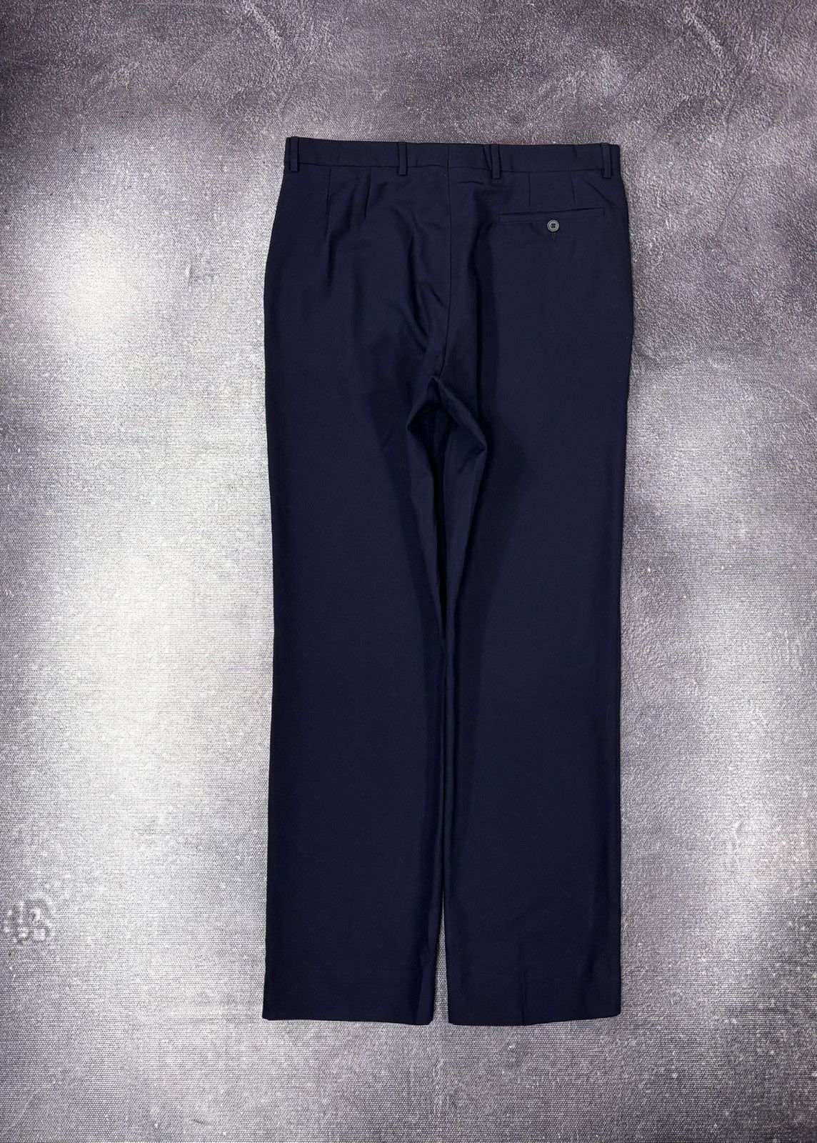 Hackett Hackett Men’s Navy Blue Wool Dress Pants Trousers Size US 34 / EU 50 - 2 Thumbnail
