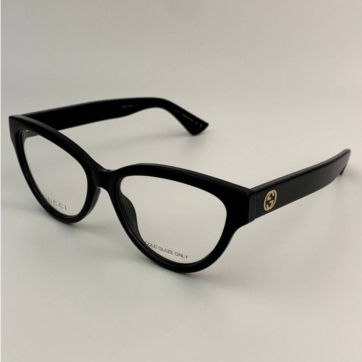 Gucci NEW Gucci GG1581O 001 Black Transparent Women Authentic Size ONE SIZE - 5 Thumbnail