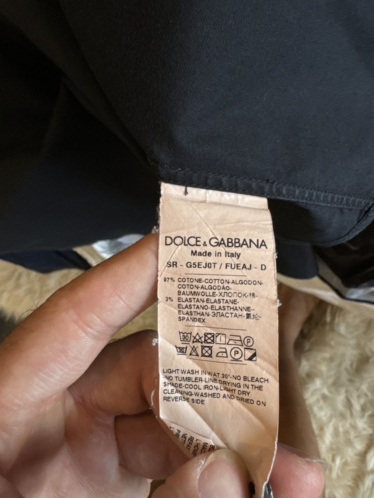 Dolce & Gabbana Dolce and Gabbana Button Up Size US XL / EU 56 / 4 - 4 Thumbnail