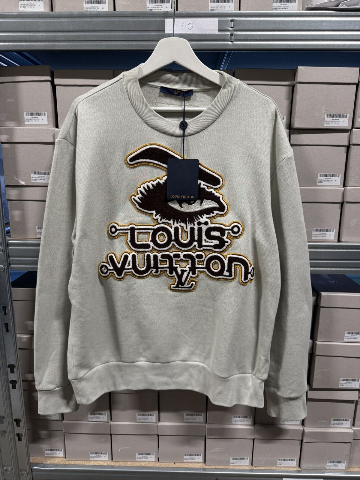 Louis Vuitton Louis Vuitton x Kidsuper Sweatshirt NEW 1500$ Size US L / EU 52-54 / 3 - 1 Thumbnail