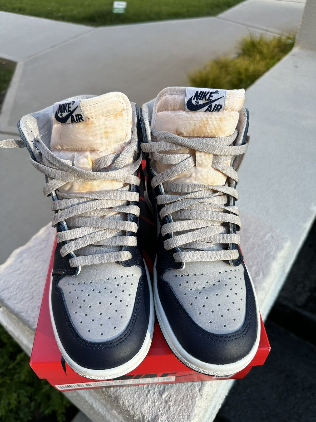 Nike nike jordan 1 high georgetown ‘85 Size US 5 / EU 37 - 2 Thumbnail