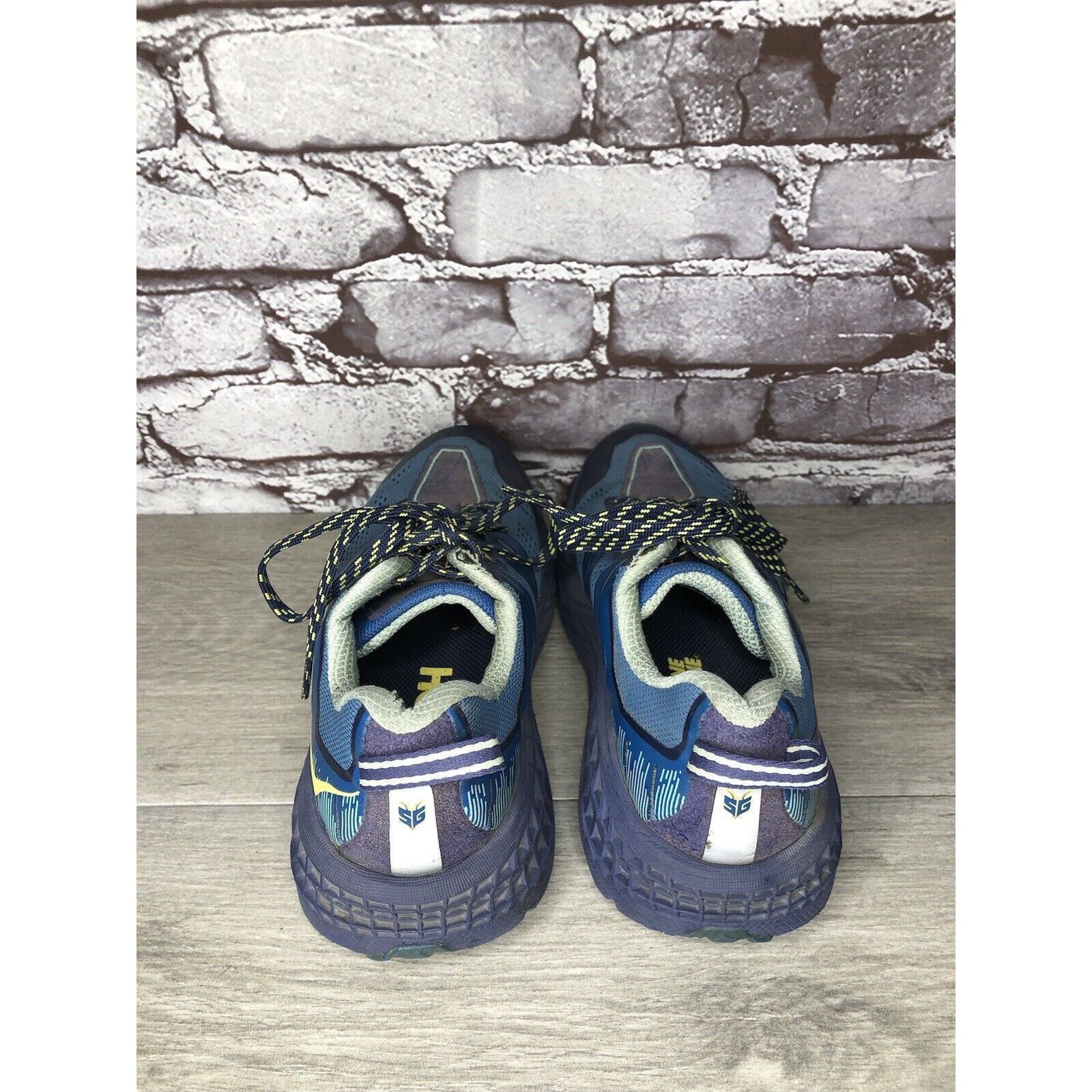 Hoka Hoka One One Speedgoat 3 Blue Synthetic Sneakers Shoes Women Size US 7 / IT 37 - 18 Thumbnail