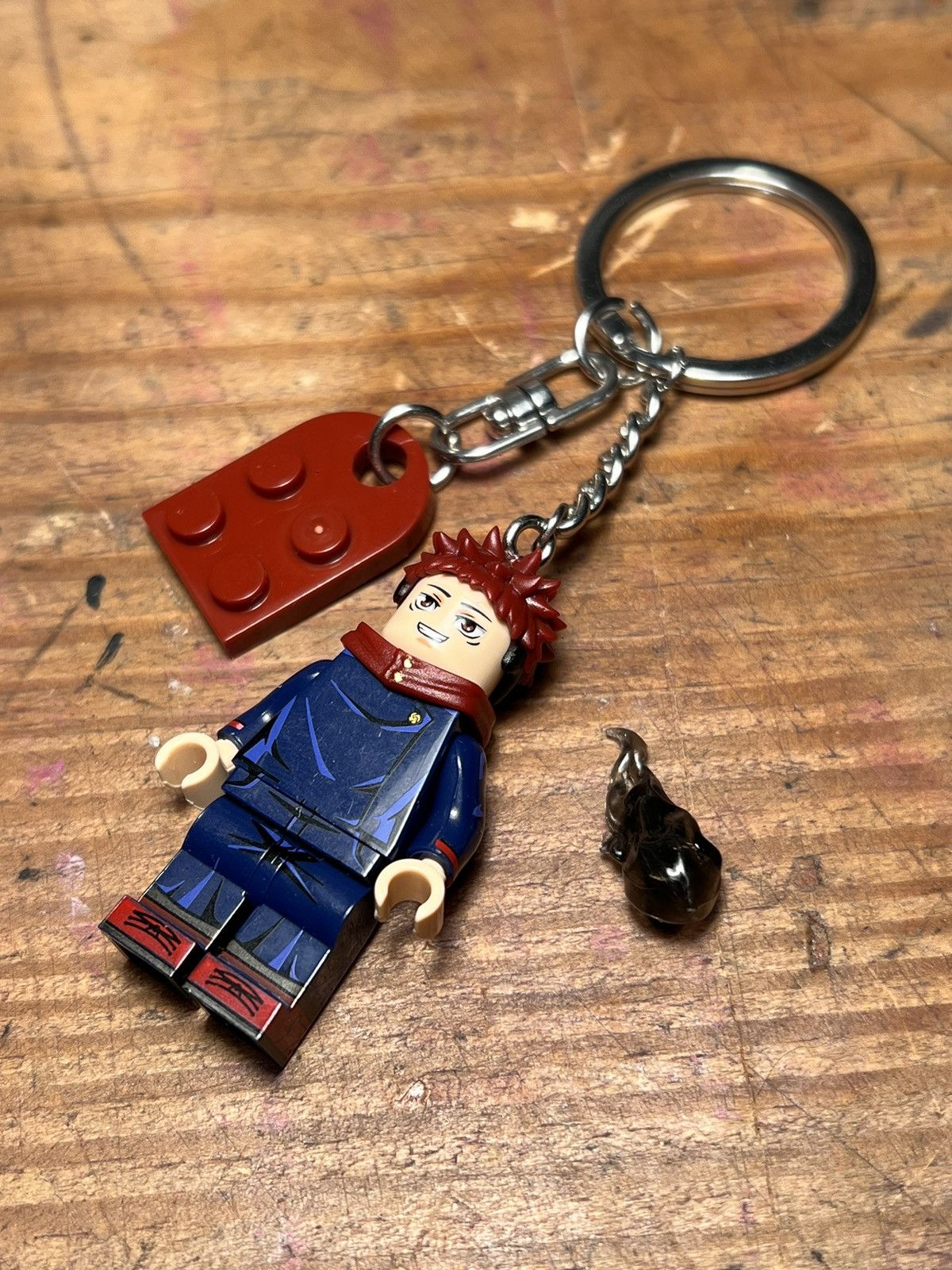 Anime Yuhu Hirono Jujutsu Kaisen anime minifigure keychain keyring Size ONE SIZE - 9 Thumbnail