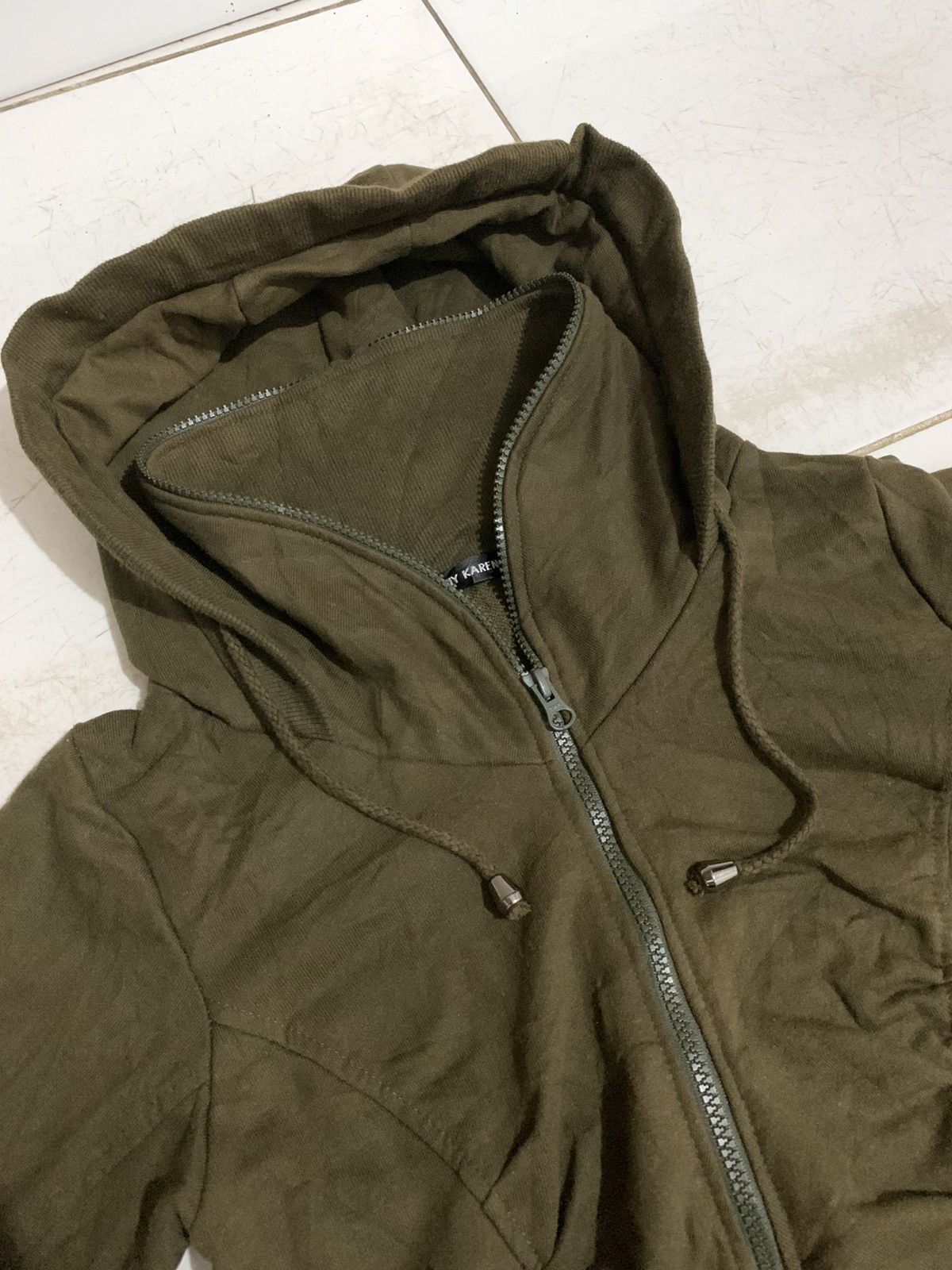 Japanese Brand × Vintage Japanese Healthy Karen ZipHoodies Green army Size M / US 6-8 / IT 42-44 - 6 Thumbnail