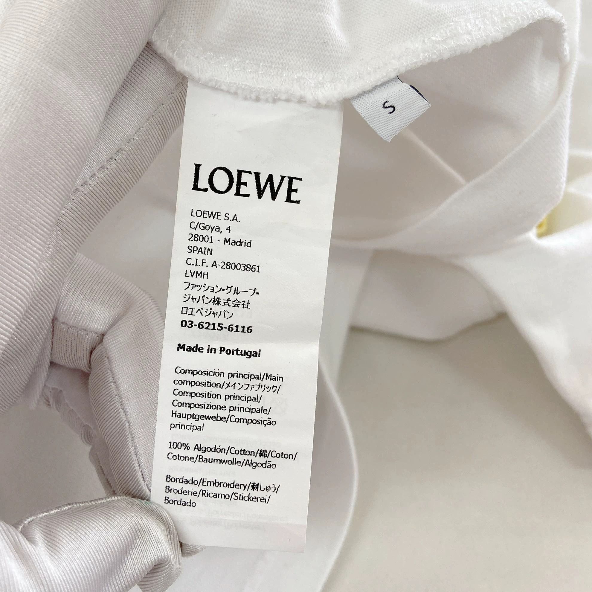 Loewe Multi Color Soap Bubble Print Short Sleeve Tee Size US S / EU 44-46 / 1 - 8 Thumbnail