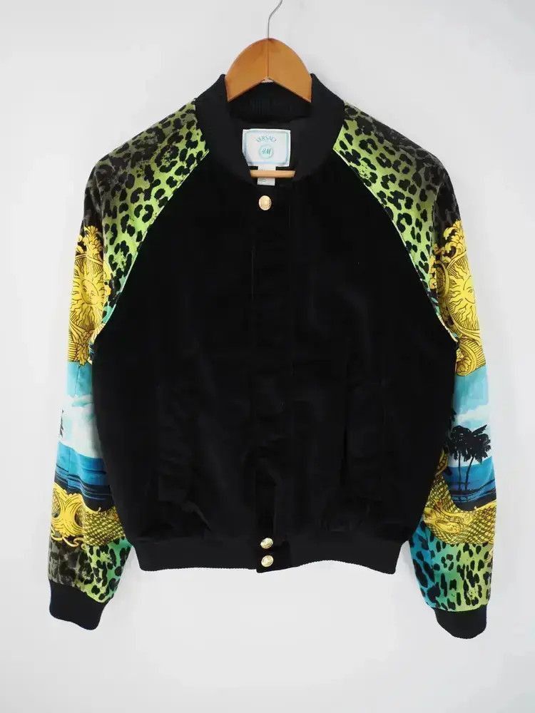 Versace x H&M x Kanye West 11SS Silk Joint Bomber