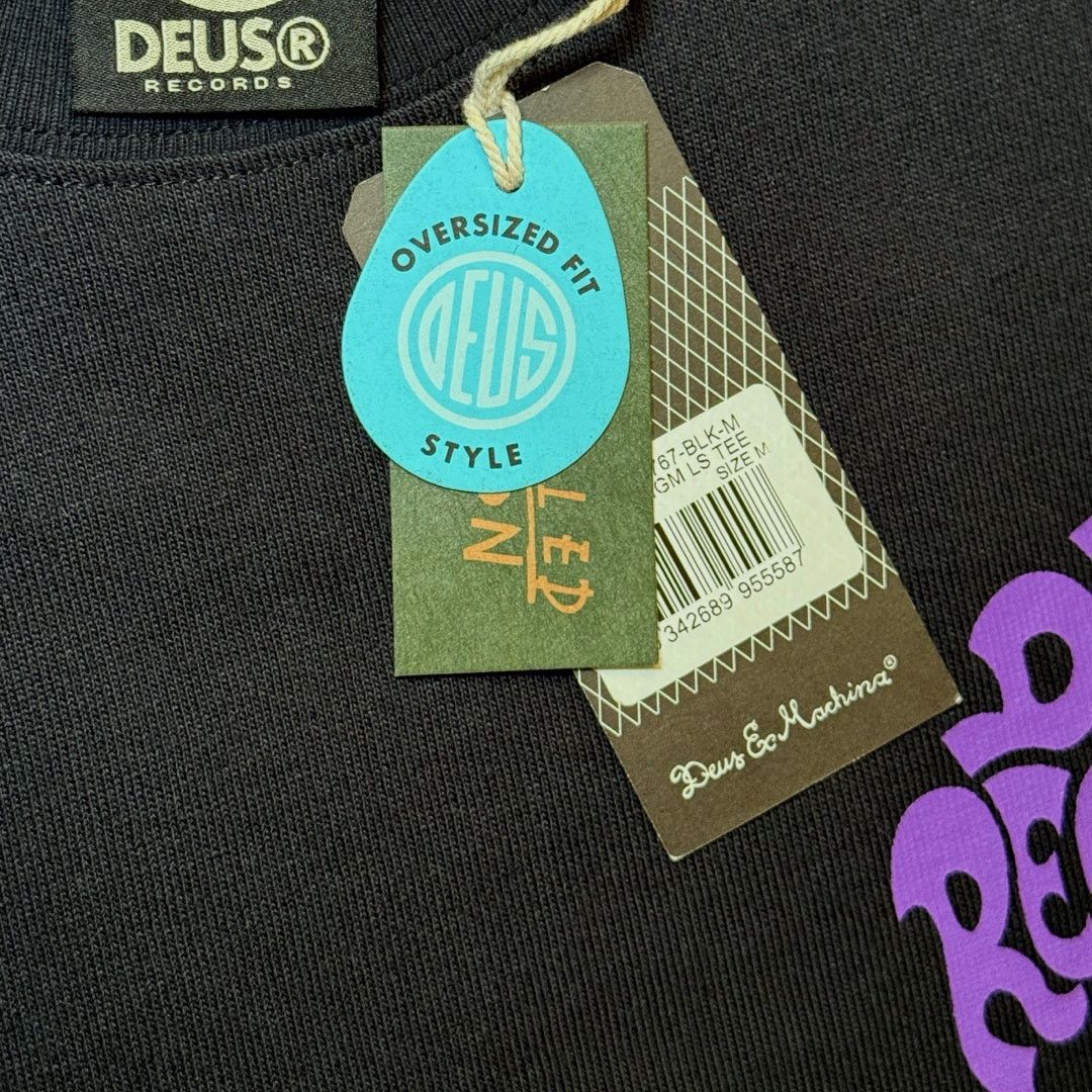 Deus Ex Machina Deus Ex Machina Paradigm Long Sleeve Tee Black Purple Size M Size US M / EU 48-50 / 2 - 9 Thumbnail