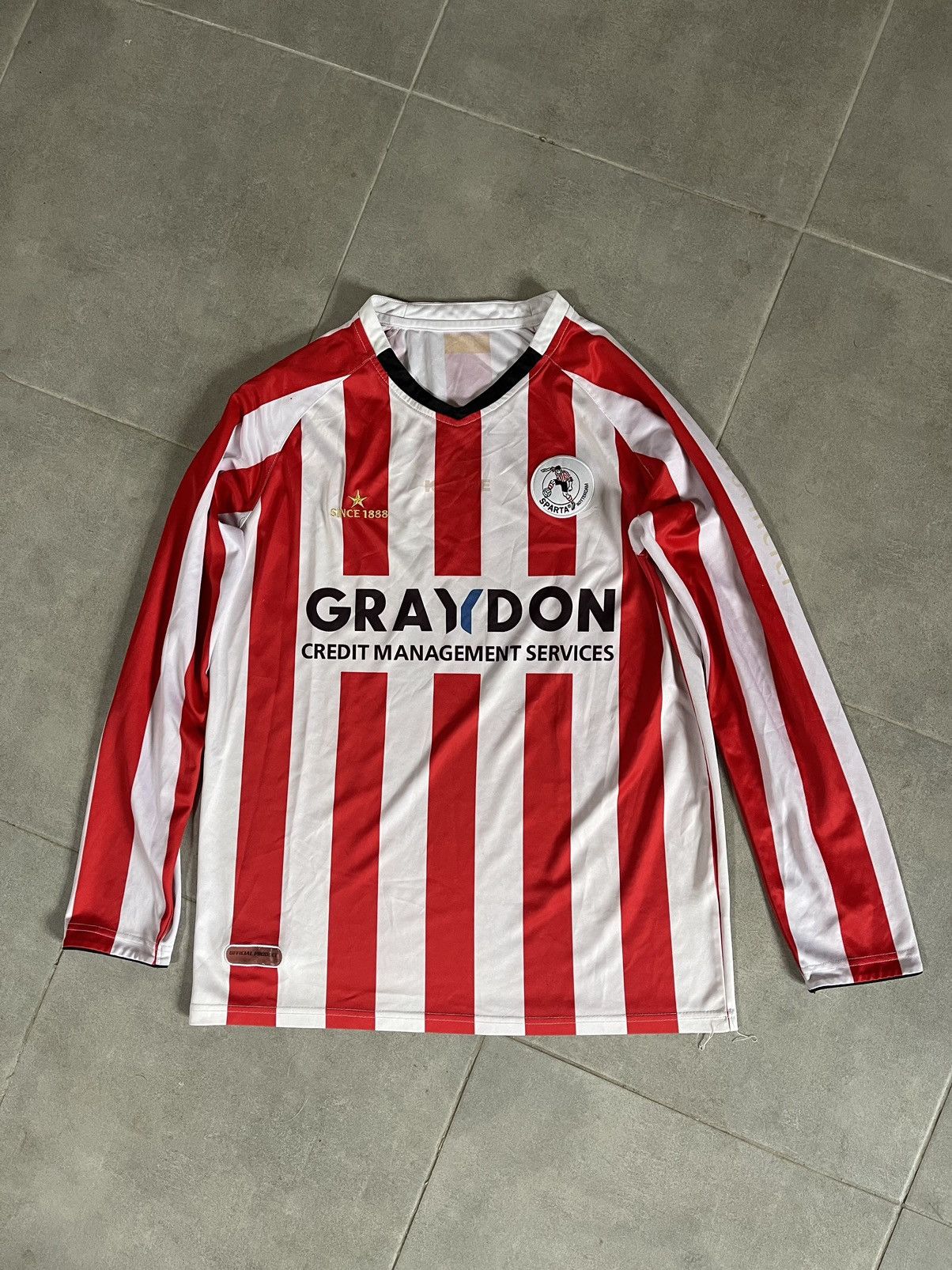 Vintage Kelme Sparta Rotterdam #11 Vintage Longsleeve jersey Size US M / EU 48-50 / 2 - 1 Thumbnail