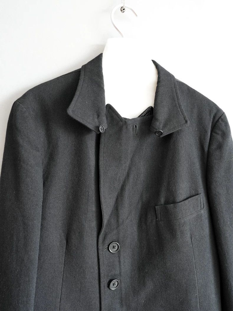 Yohji Yamamoto Yohji Yamamoto13 AW Parched Leather Zip Show Jacket 2503-Ne Size US M / EU 48-50 / 2 - 5 Thumbnail