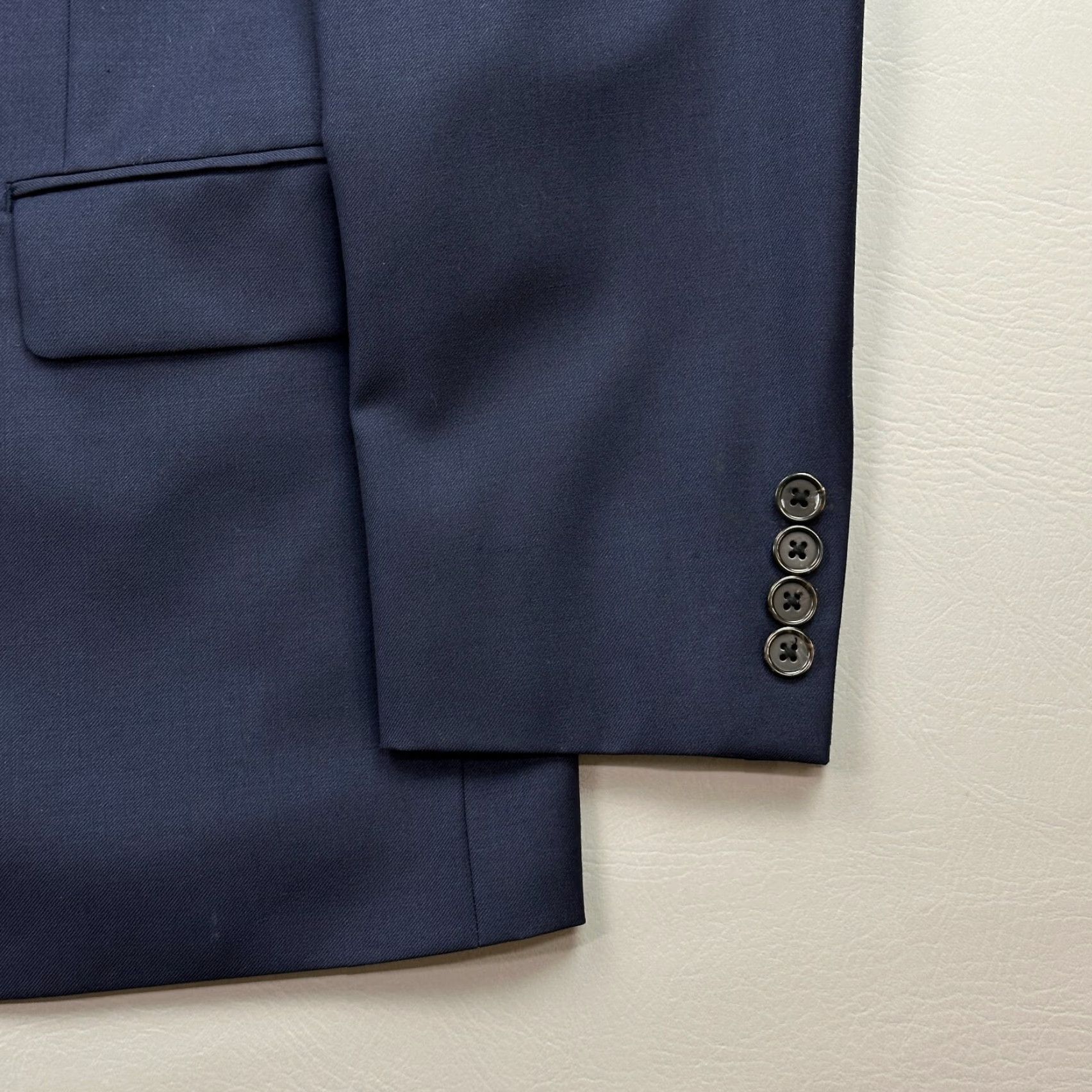 Ralph Lauren Lauren Ralph Lauren Blazer Mens 40R Navy Wool Blend Sport Jacket Black Label Size 40R - 3 Thumbnail