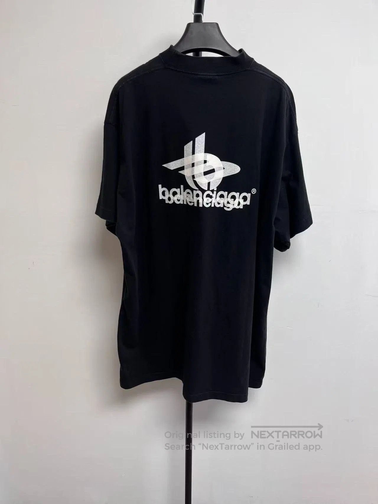 Balenciaga Balenciaga Logo Print Oversized Unisex T-Shirt. Size US M / EU 48-50 / 2 - 2 Thumbnail