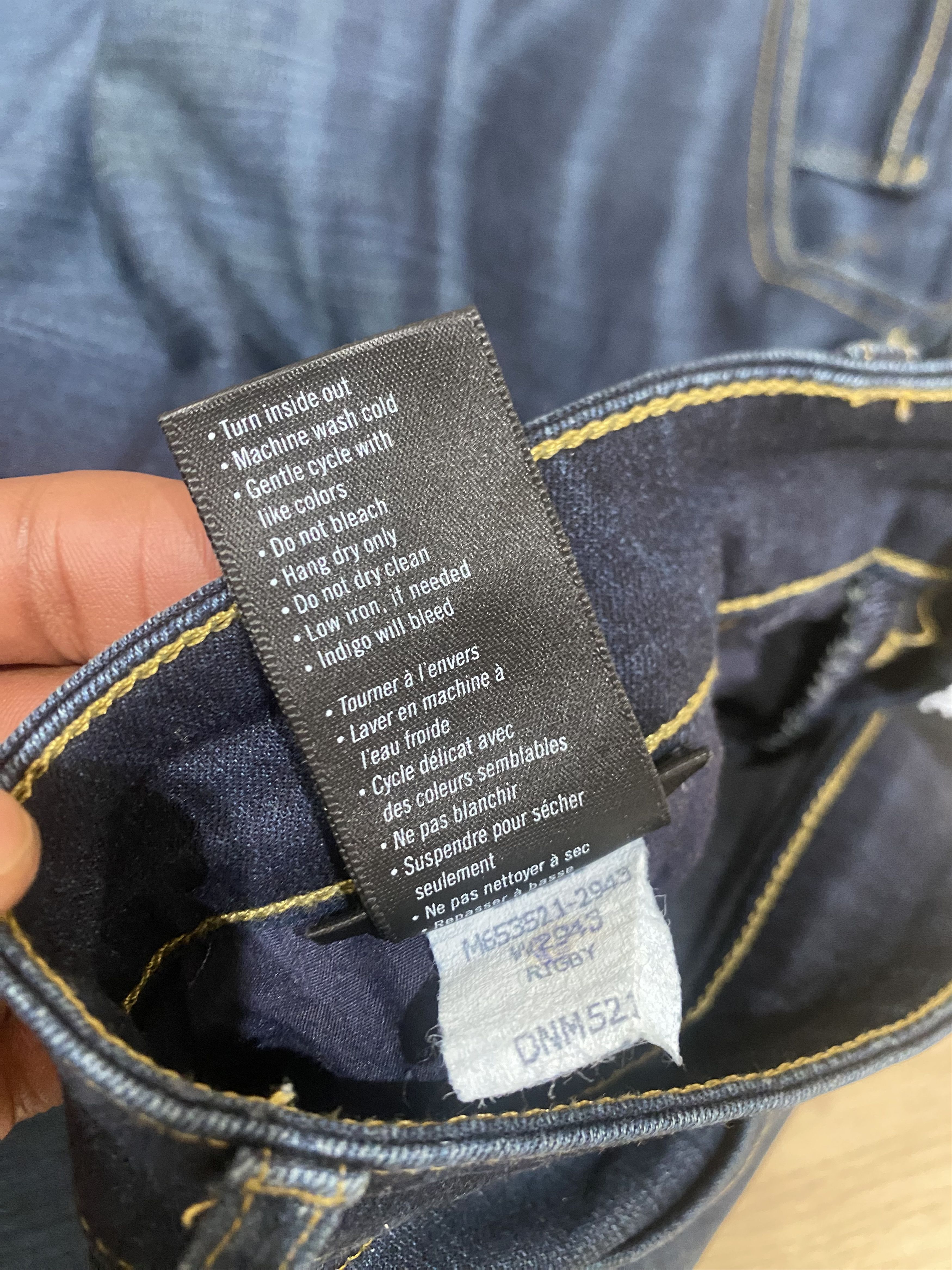 Paige Transcend Lennox 32” Slim Jean ‘Rigby’ Size US 32 / EU 48 - 12 Thumbnail