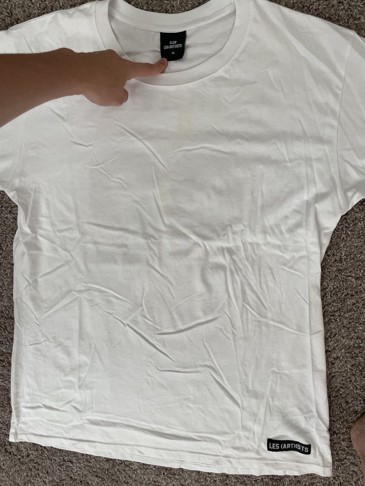 Other Travis Scott Club Les(art)ists tee Size US XL / EU 56 / 4 - 2 Thumbnail