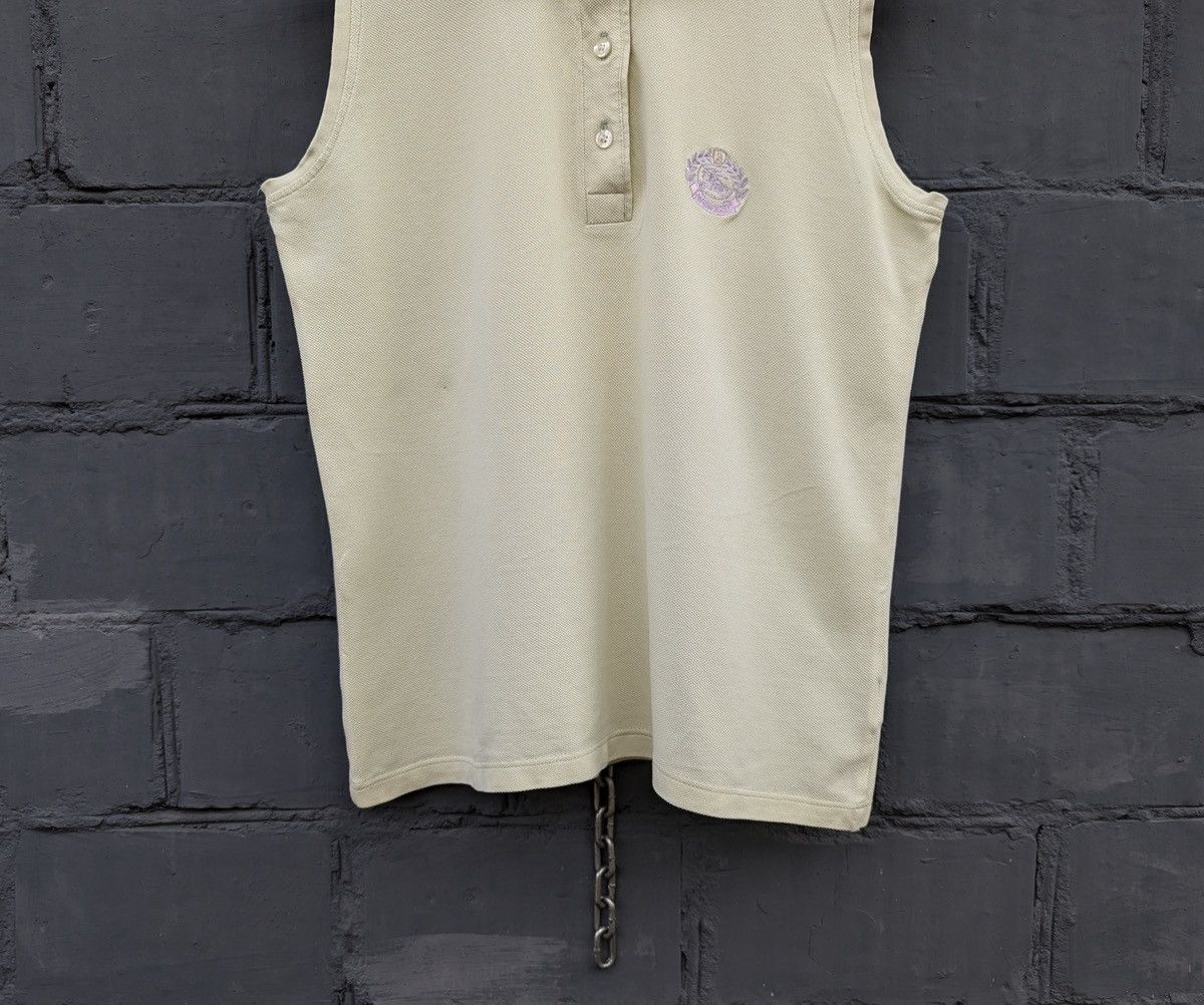 Burberry Burberrys Polo Shirt Short Sleeve Embroidered Logo Size L / US 10 / IT 46 - 4 Thumbnail