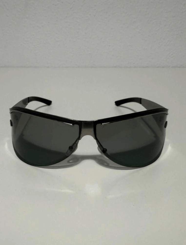 Gucci Gucci Sunglasses Mask Shield Sport Bike Pop Vintage Size ONE SIZE - 4 Thumbnail
