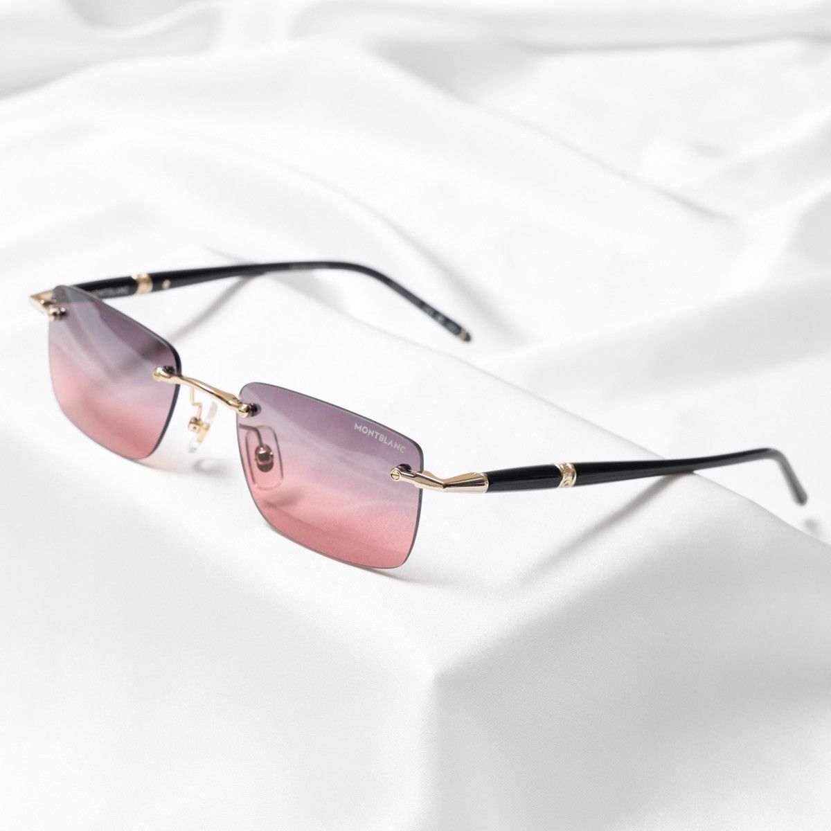 Montblanc MONTBLANC MB0344S 009 SUNGLASSES Size ONE SIZE - 2 Thumbnail