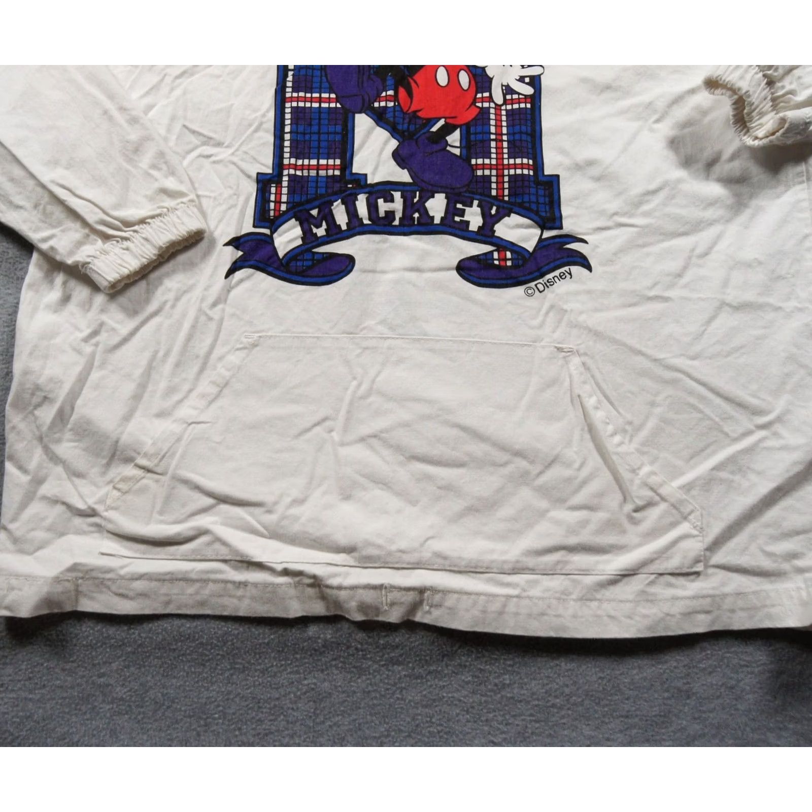 Mickey & Co. Vintage Mickey & Co. Sweater Mens S White Pullover 90s Crew Neck Logo Cotton Used Size US S / EU 44-46 / 1 - 3 Thumbnail